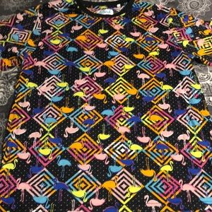 Funky flamingo shirt